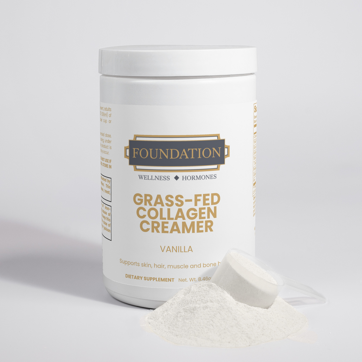 Grass-Fed Collagen Creamer (Vanilla)