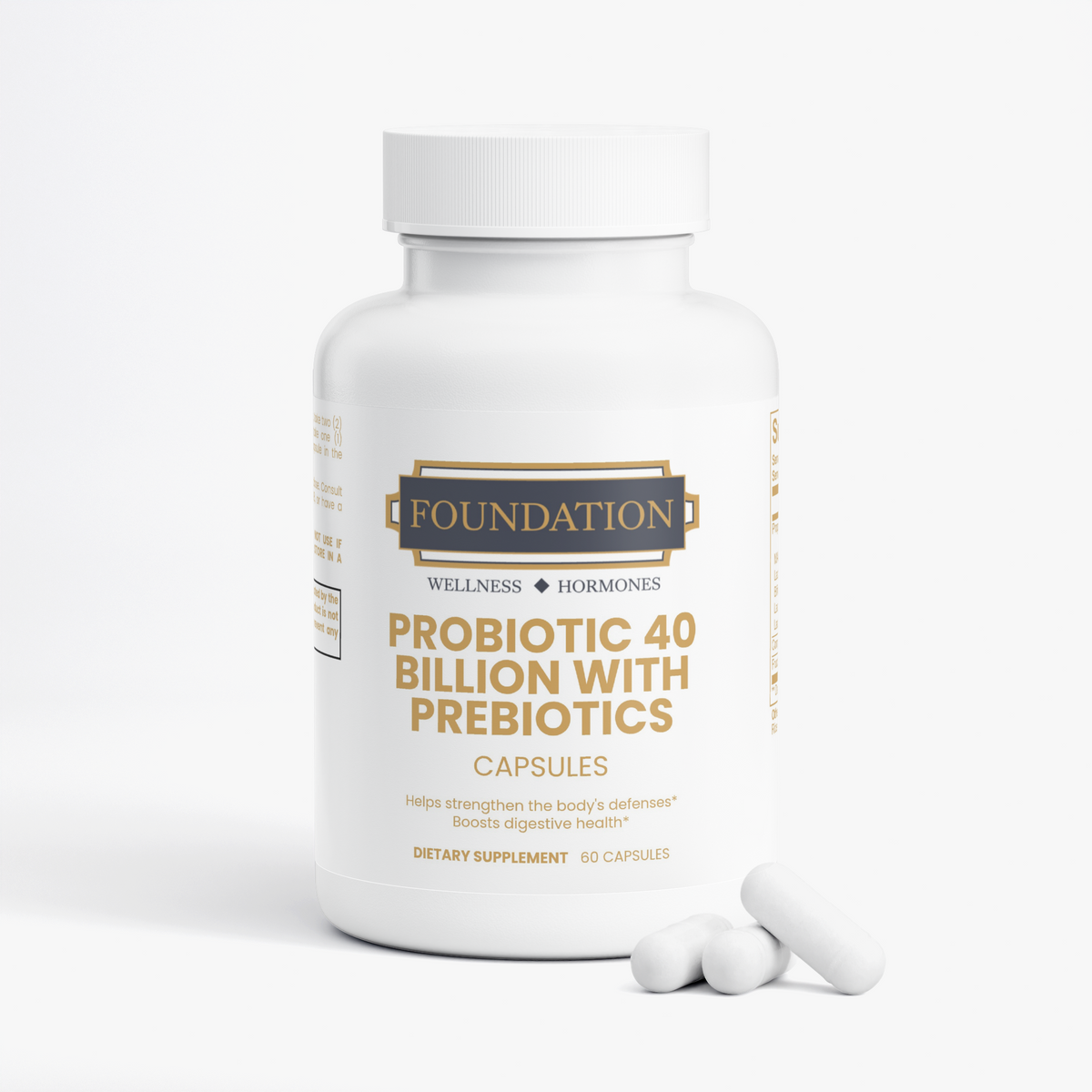 Probiotic 40 Billion with Prebiotics